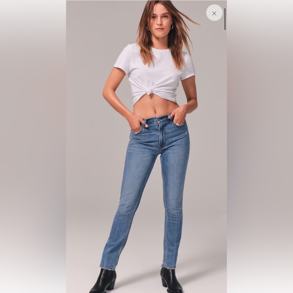 A&F The Skinny High Rise Denim